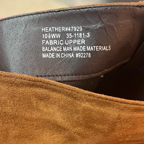 Comfortview Brown Suede Ankle Boots - Picture 3 of 3